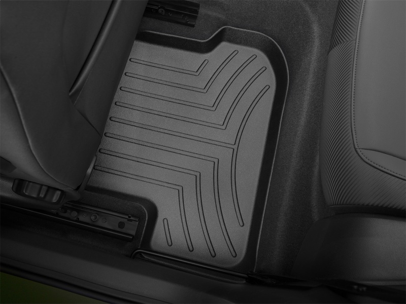 Volkswagen Beetle FloorLiner - Rear - WeatherTech - DigitalFit - Black - `12-`27