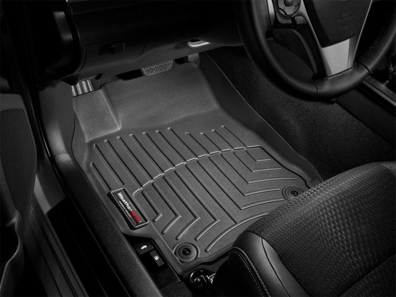 Hyundai Veloster FloorLiner - Front - WeatherTech - DigitalFit - Black - `12-`27