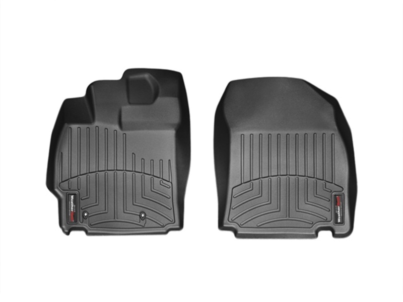 Scion tC Floor Liner - Front - WeatherTech - DigitalFit - Black - `11-`27