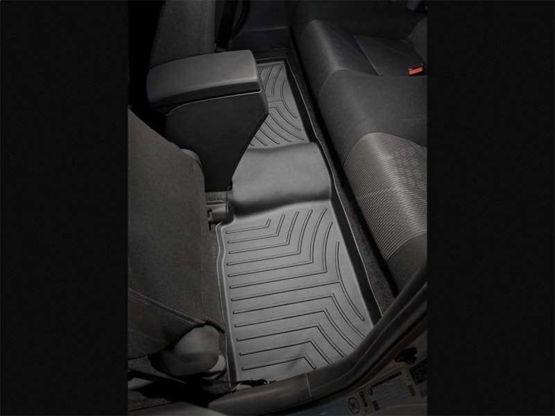 Scion tC FloorLiner - Rear - WeatherTech - DigitalFit - Black - `11-`27