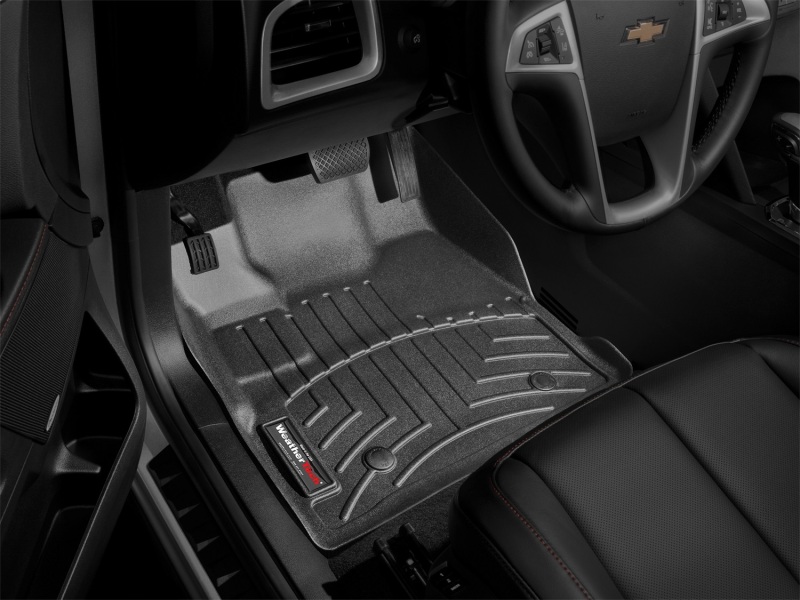 GMC Terrain FloorLiner - Front - WeatherTech - DigitalFit - Black - `11-`27