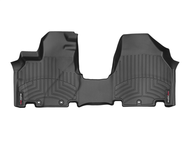 Honda Odyssey FloorLiner - Front - WeatherTech - DigitalFit - Black - `11-`27