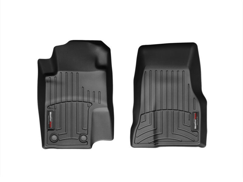 Ford Mustang FloorLiner - Front - WeatherTech - DigitalFit - Black - `11-`27