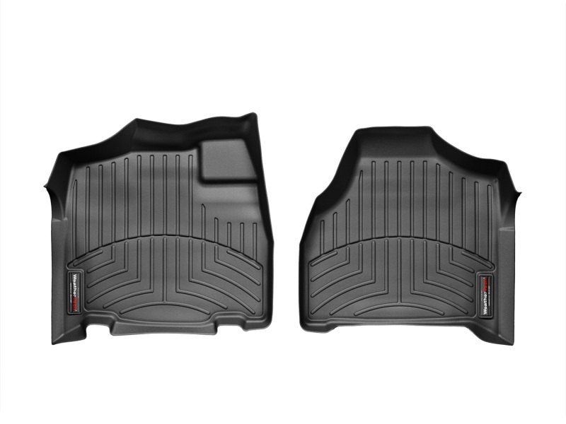 Chrysler Town & Country FloorLiner - Front - WeatherTech - DigitalFit - Black - `01-`07