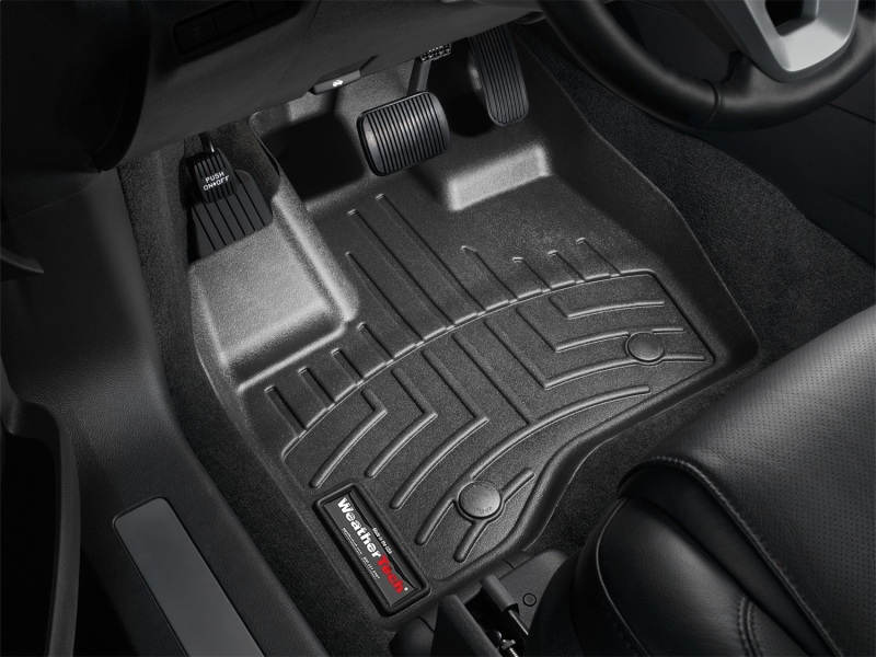 Ford Explorer FloorLiner - Front - WeatherTech - DigitalFit - Black - `11-`27
