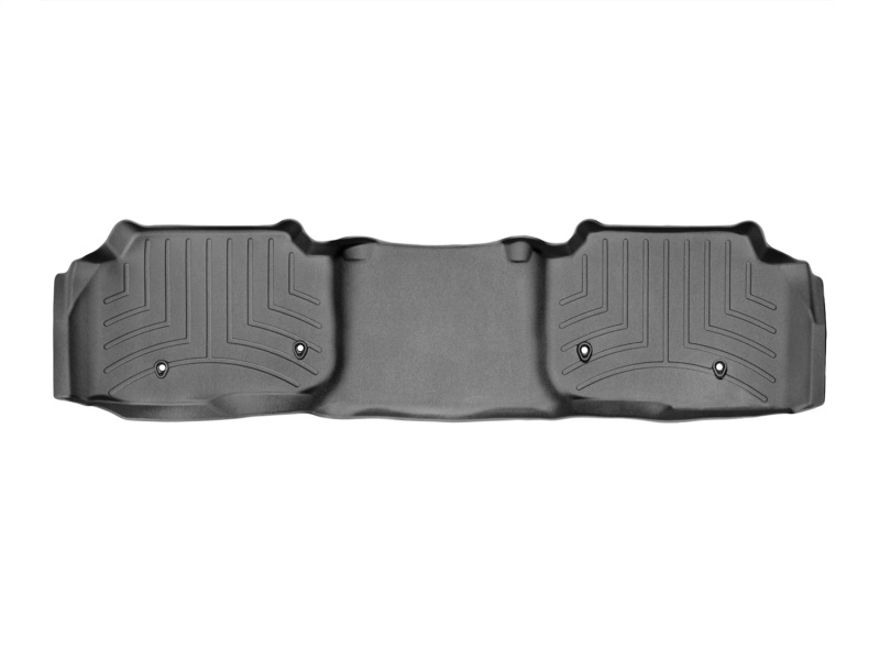 Land Rover LR4 Floor Liners - Rear - WeatherTech - FloorLiner DigitalFit - Black - `13-`27