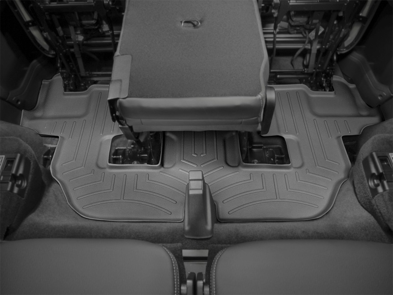 Land Rover Discovery 4 FloorLiner - Rear - WeatherTech - DigitalFit - Black - `11-`16