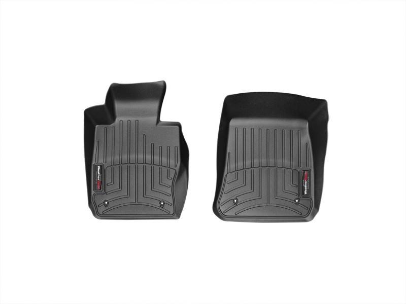 BMW X1 FloorLiner - Front - WeatherTech - DigitalFit - Black - `13-`27