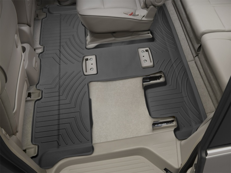 Nissan Quest FloorLiner - Rear - WeatherTech - DigitalFit - Black - `11-`27