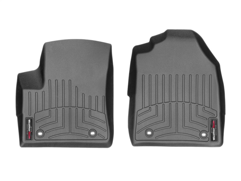 Ford Transit Connect FloorLiner - Front - WeatherTech - DigitalFit - Black - `09-`13