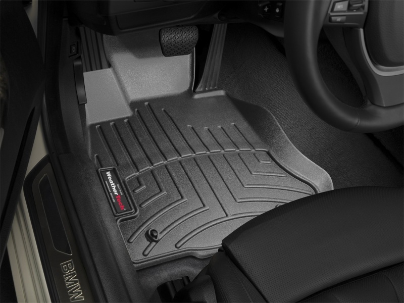 BMW 6 Series FloorLiner - Front - WeatherTech - DigitalFit - Black - `12-`27