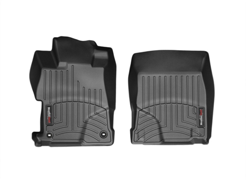Honda Civic FloorLiner - Front - WeatherTech - DigitalFit - Black - `12-`27