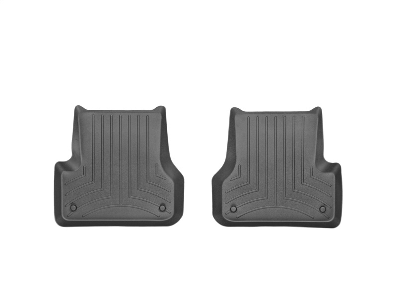 Audi A6 Floor Mat Set - Rear - WeatherTech - FloorLiner DigitalFit - Black - `12-`27