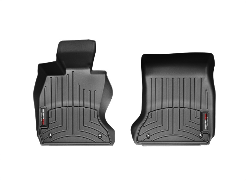 BMW 7 Series FloorLiner - Front - WeatherTech - DigitalFit - Black - `10-`27