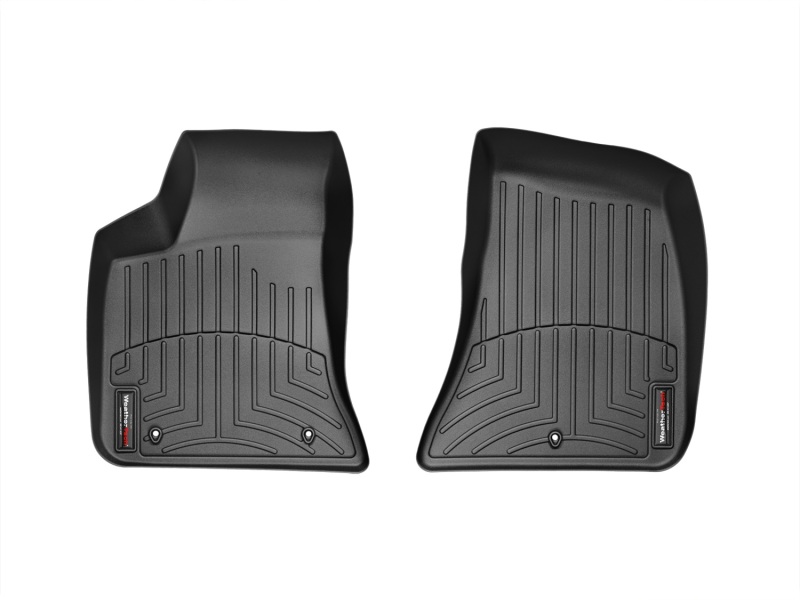 Dodge Charger FloorLiner - Front - WeatherTech - DigitalFit - Black - `11-`27