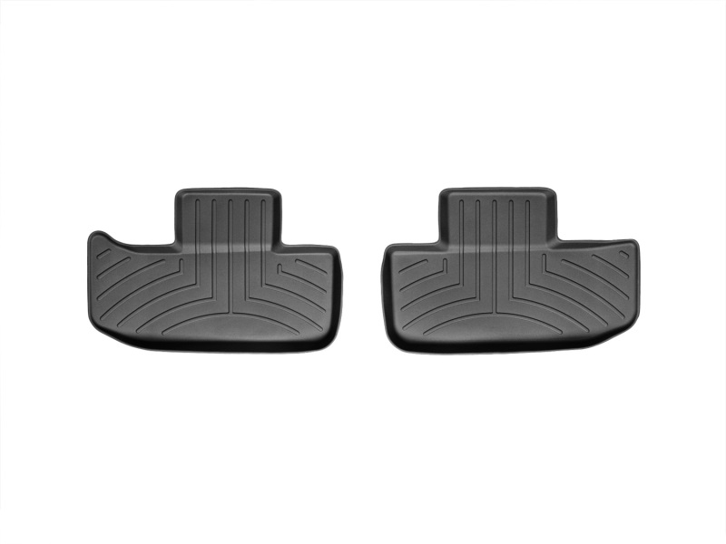 Dodge Challenger FloorLiner - Rear - WeatherTech - DigitalFit - Black - `11-`27