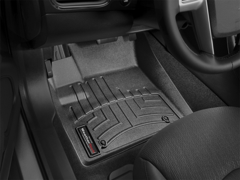 Dodge Avenger FloorLiner - Front - WeatherTech - DigitalFit - Black - `12-`27