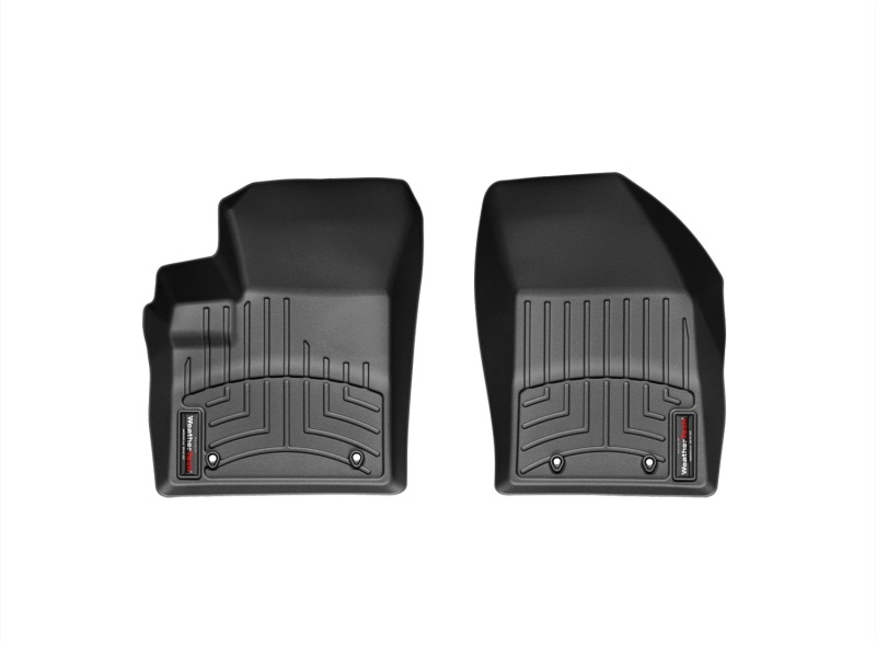 Dodge Avenger FloorLiner - Front - WeatherTech - DigitalFit - Black - `12-`27