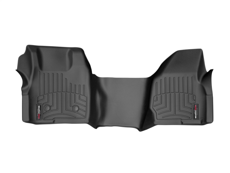 Ford F550 FloorLiner - Front - WeatherTech - DigitalFit - Black - `11-`27