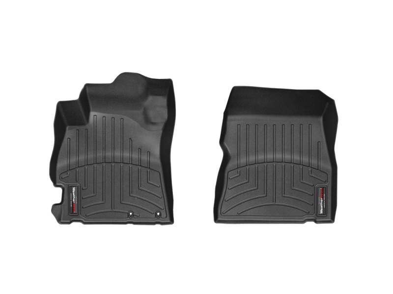 Nissan Versa FloorLiner - Front - WeatherTech - DigitalFit - Black - `12-`27