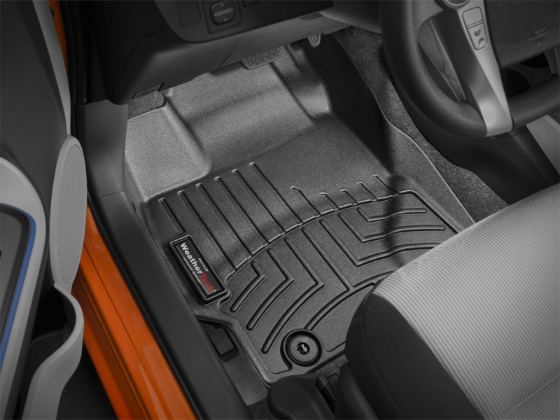 Toyota Yaris FloorLiner - Front - WeatherTech - DigitalFit - Black - `12-`27