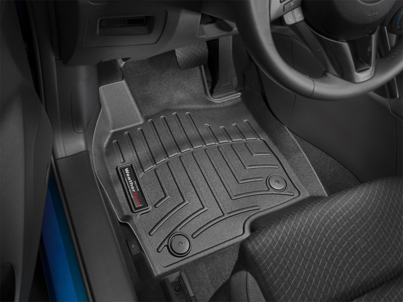 Mazda CX-5 FloorLiner - Front - WeatherTech - DigitalFit - Black - `13-`27