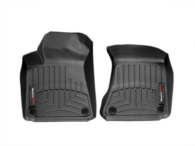 Audi A8 FloorLiner - Front - WeatherTech - DigitalFit - Black - `11-`27