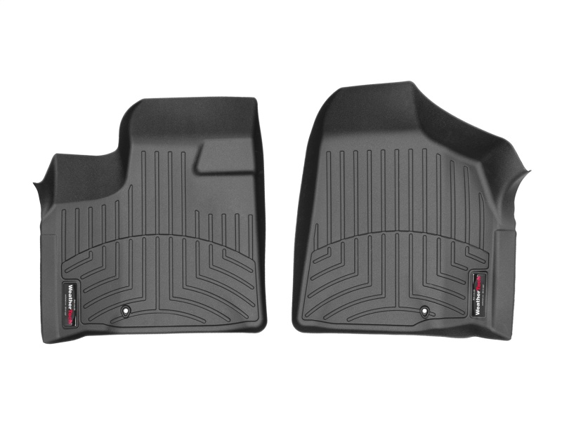 Chrysler Town & Country FloorLiner - Front - WeatherTech - DigitalFit - Black - `11-`27