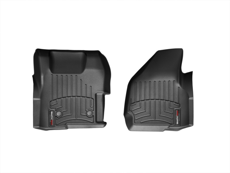 Ford F550 Floor Liner - Front - WeatherTech - DigitalFit - Black - `11-`27