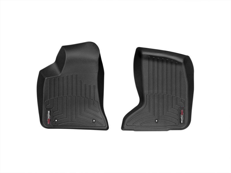 Dodge Charger FloorLiner - Front - WeatherTech - DigitalFit - Black - `11-`27