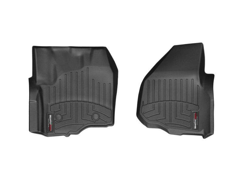 Ford F250 FloorLiner - Front - WeatherTech - DigitalFit - Black - `12-`27