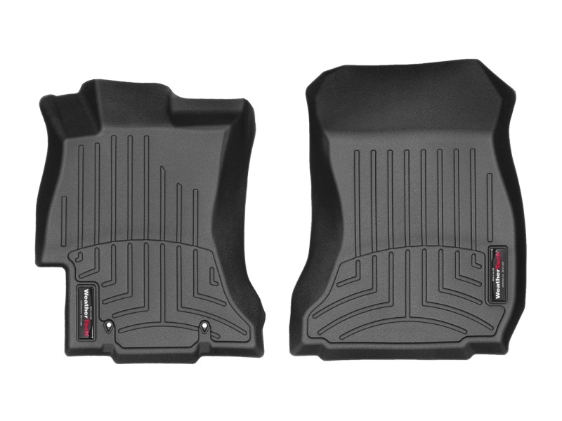Subaru Impreza FloorLiner - Front - WeatherTech - DigitalFit - Black - `12-`27