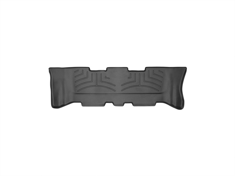 Hyundai Santa Fe Floor Liner - Rear - WeatherTech - FloorLiner DigitalFit, HighDensity TriExtruded (HDTE) Material - Black - `13-`27