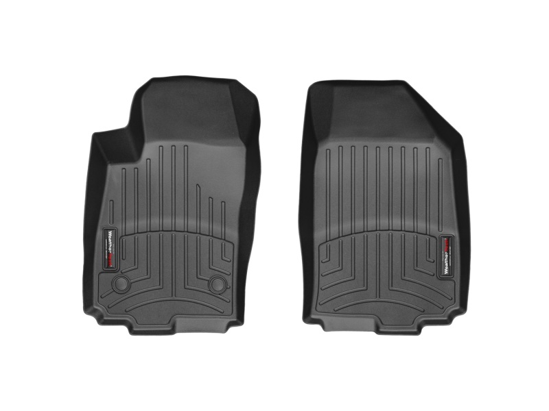 Chevrolet Sonic Floor Mat Set - Front - WeatherTech - DigitalFit - Black - `12-`27 Chevrolet Sonic Floor Mat Set - Front - WeatherTech - DigitalFit - Black - `12-`27