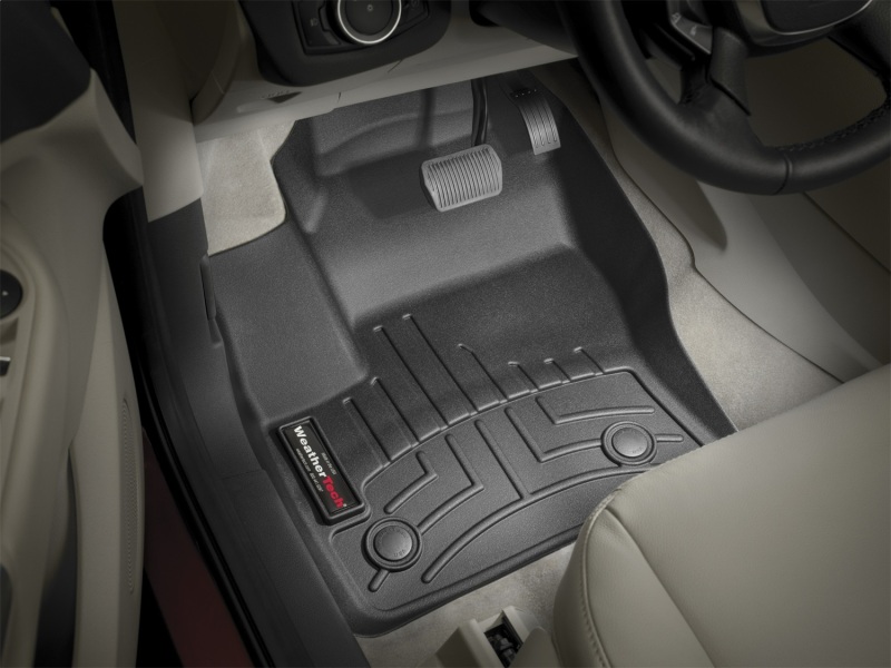 Ford Escape FloorLiner - Front - WeatherTech - DigitalFit - Black - `13-`27