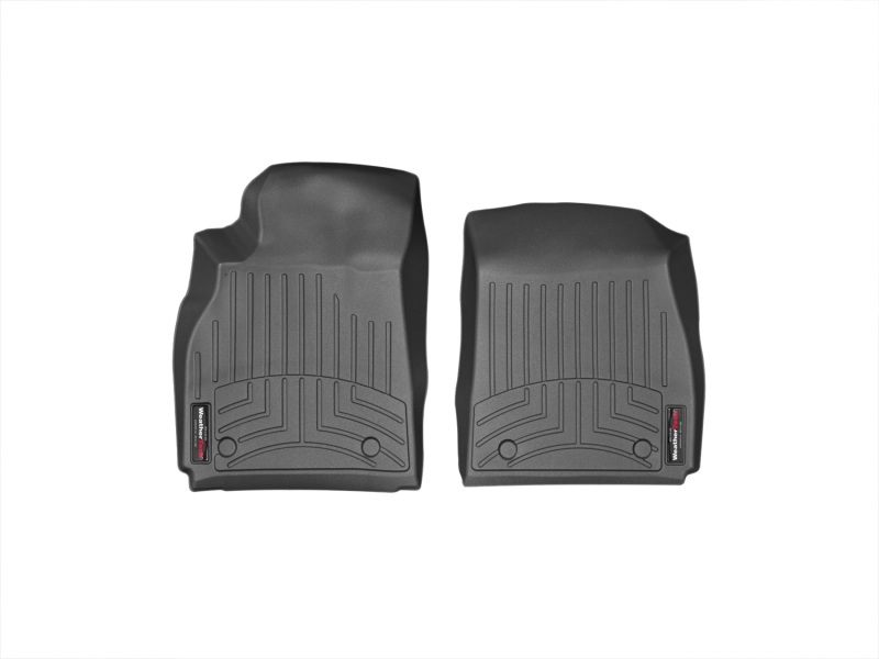 Cadillac XTS FloorLiner - Front - WeatherTech - DigitalFit - Black - `13-`27 Cadillac XTS FloorLiner - Front - WeatherTech - DigitalFit - Black - `13-`27