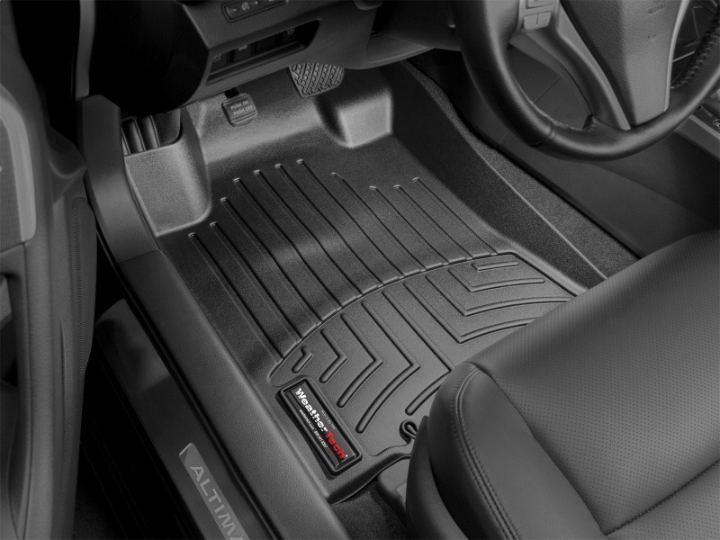 Nissan Altima FloorLiner - Front - WeatherTech - DigitalFit - Black - 2013