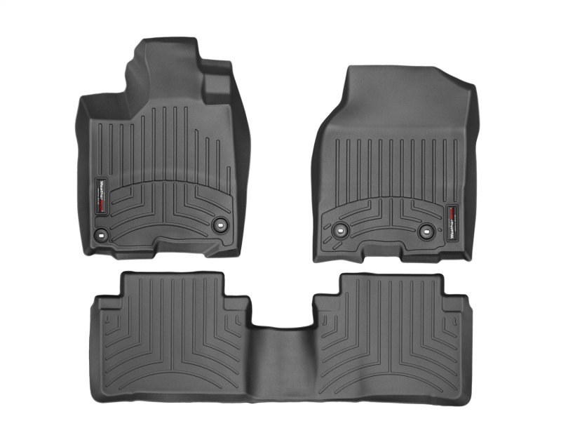 Acura RDX FloorLiner - Front - WeatherTech - DigitalFit - Black - `13-`27