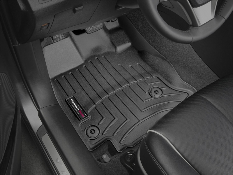 Toyota Venza FloorLiner - Front - WeatherTech - DigitalFit - Black - `13-`27