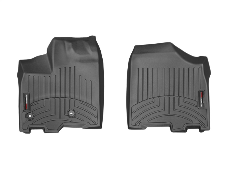 Toyota Sienna Front FloorLiner - WeatherTech - DigitalFit - Black - `13-`27