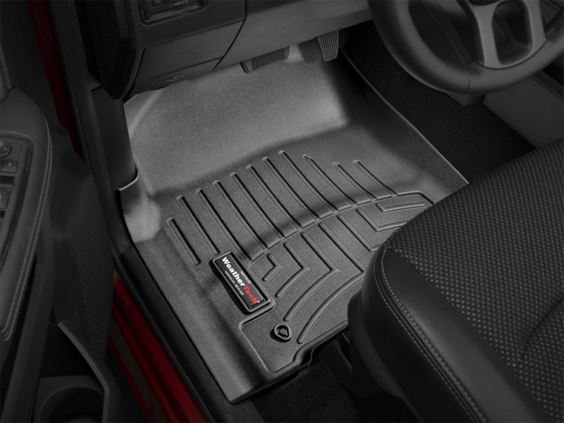 Dodge Ram 1500 FloorLiner - Front - WeatherTech - DigitalFit - Black - `12-`27