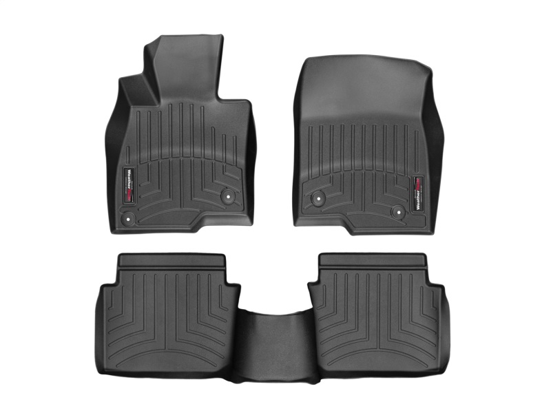 Mazda Mazda3 FloorLiner - Front - WeatherTech - DigitalFit - Black - `14-`27