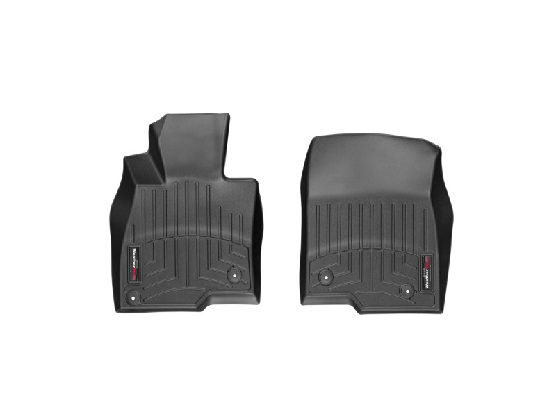 Mazda Mazda3 FloorLiner - Front - WeatherTech - DigitalFit - Black - `14-`27