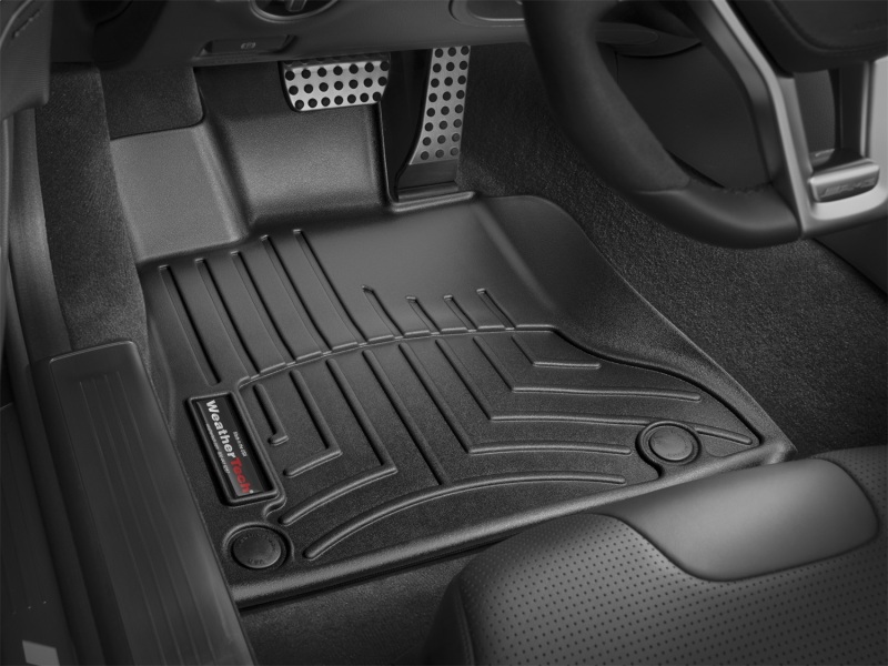 Mercedes-Benz SL-Class FloorLiner - Front - WeatherTech - DigitalFit - Black - `13-`27