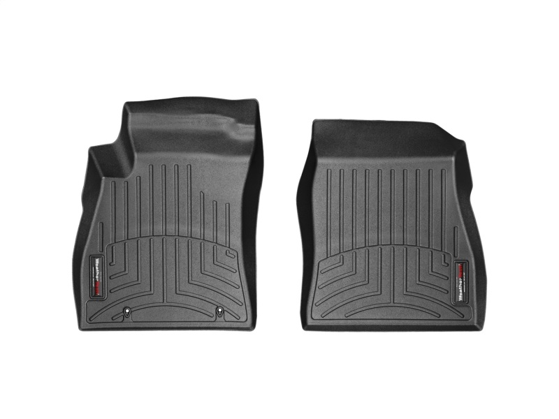 Nissan Sentra FloorLiner - Front - WeatherTech - DigitalFit - Black - `13-`27