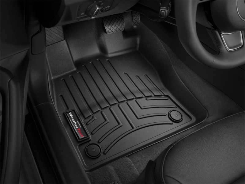 Volkswagen GTI FloorLiner - Front - WeatherTech - DigitalFit - Black - `15-`27