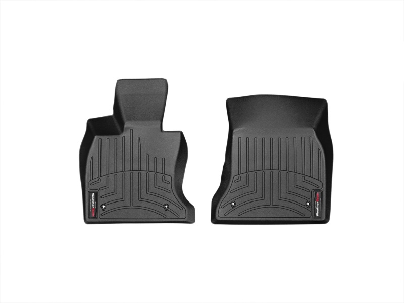 BMW 5 Series FloorLiner - Front - WeatherTech - DigitalFit - Black - `10-`27