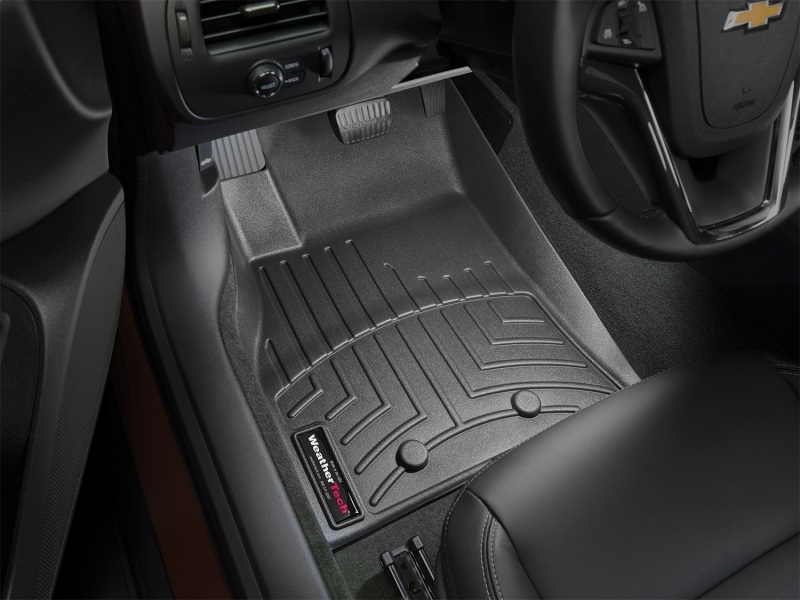Chevrolet Volt Floor Mats - Front - WeatherTech - FloorLiner DigitalFit - Black - `11-`27