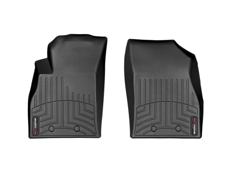 Chevrolet Volt Floor Mats - Front - WeatherTech - FloorLiner DigitalFit - Black - `11-`27