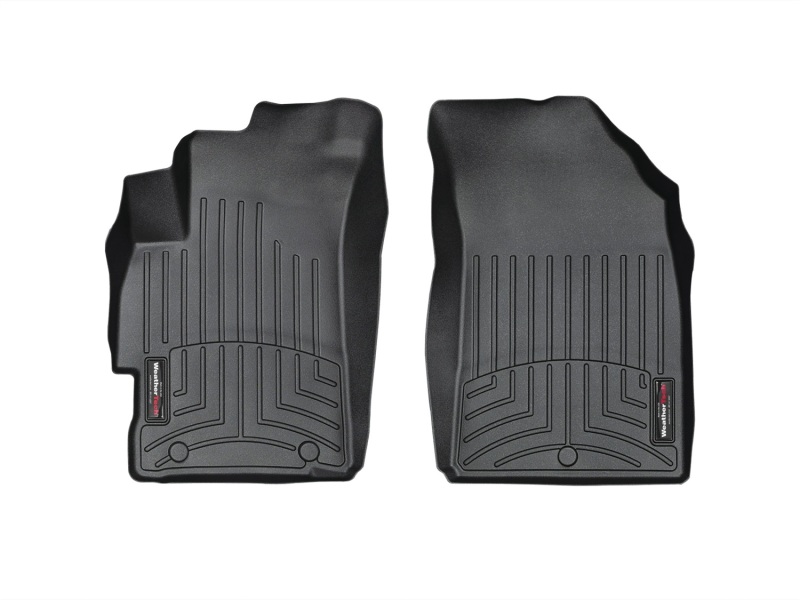 Chevrolet Spark Floor Liner - Front - WeatherTech - DigitalFit - Black - `13-`27